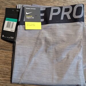 Nike Pro Tight Fit Gray Leggings